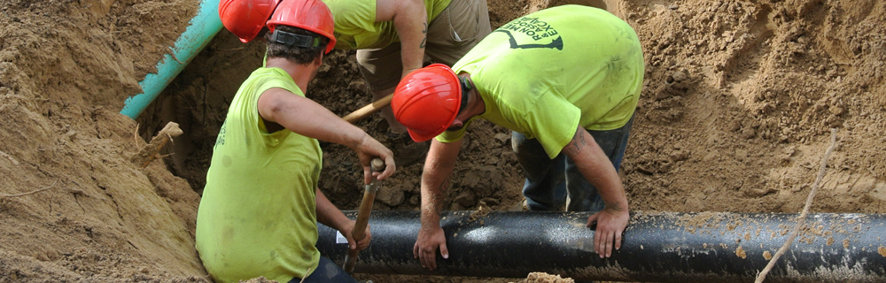 Underground Piping Excavation