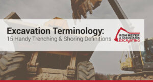 Excavation Terminology