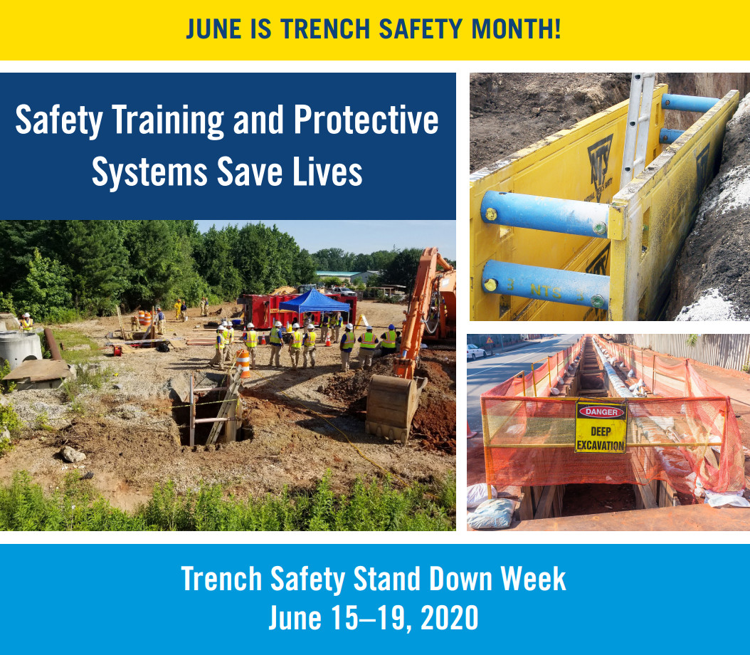 June is Trench Safety Month