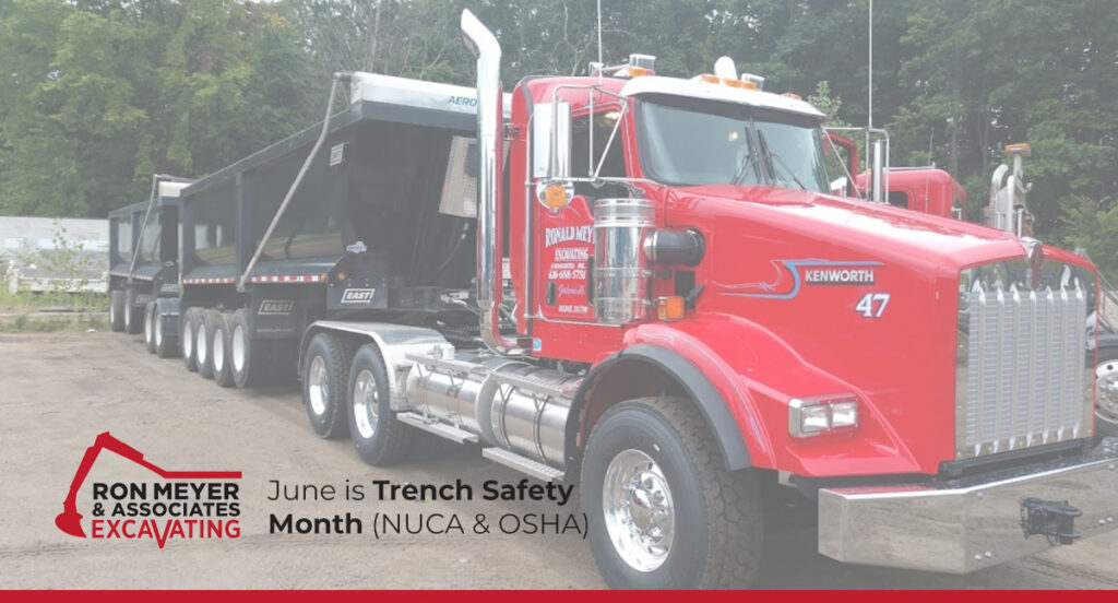 June is Trench Safety Month (NUCA & OSHA)