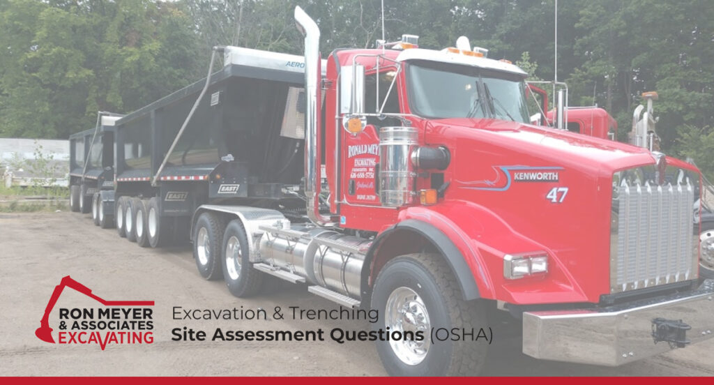 Excavation & Trenching Site Assessment Questions (OSHA)